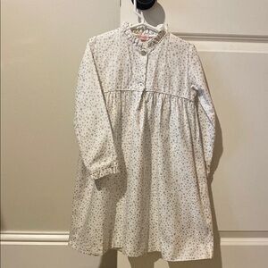 La Coqueta Cream Star Print Dress